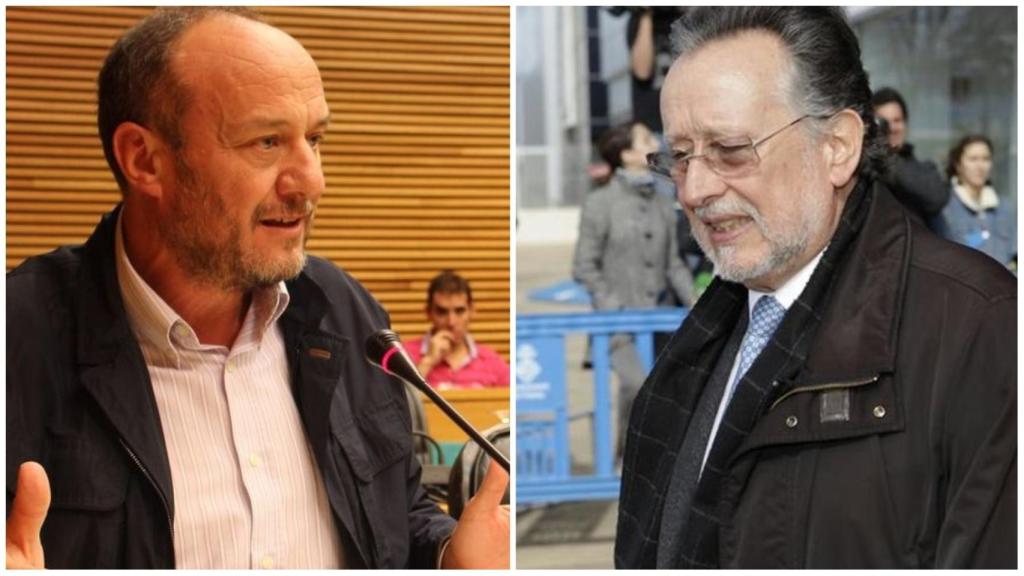 Rafael Rubio (PSPV-PSOE) y Alfonso Grau (PP). EE