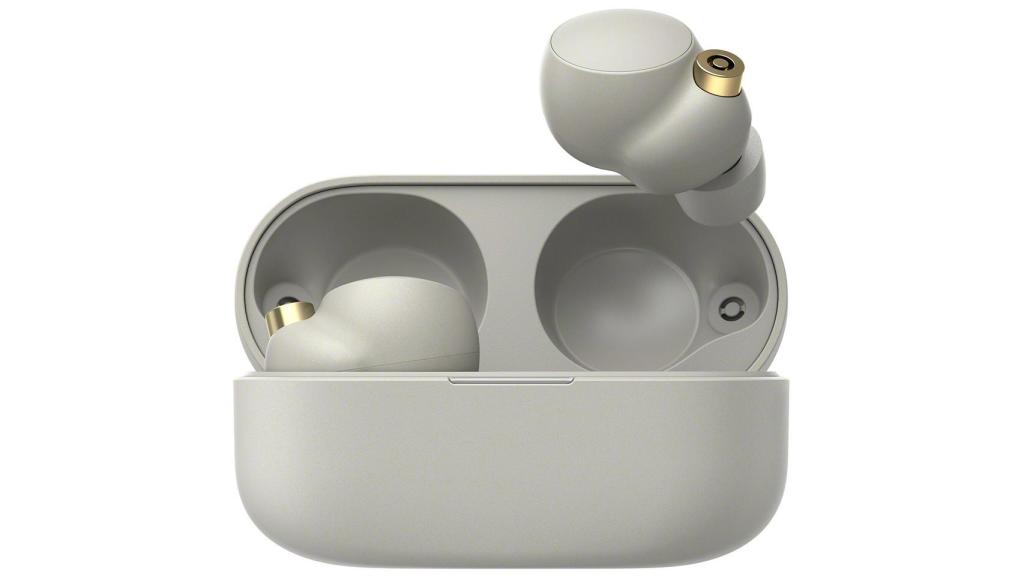 Sony WF-1000XM4 en supuestos renders de prensa.