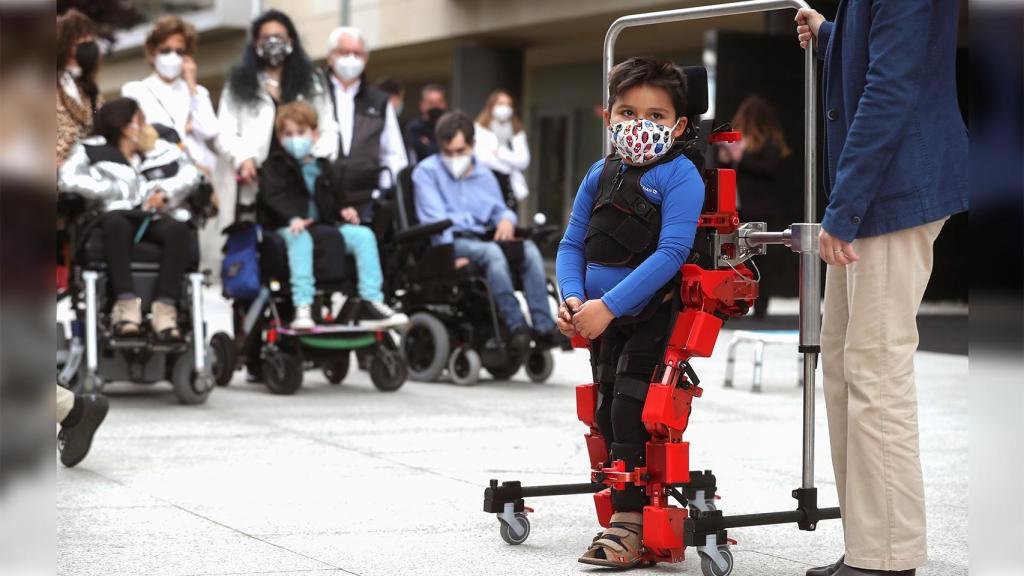 El exoesqueleto pediátrico.