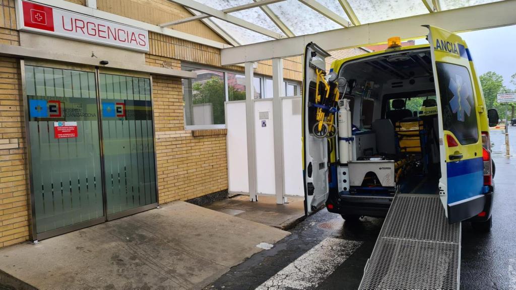 La entrada de urgencias del Juan Cardona