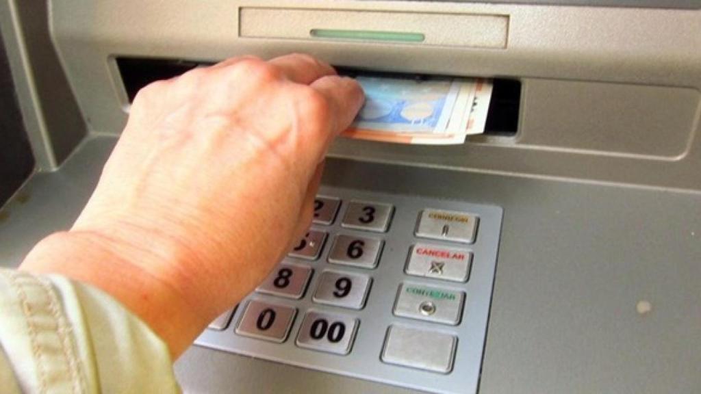 Un cajero automático.