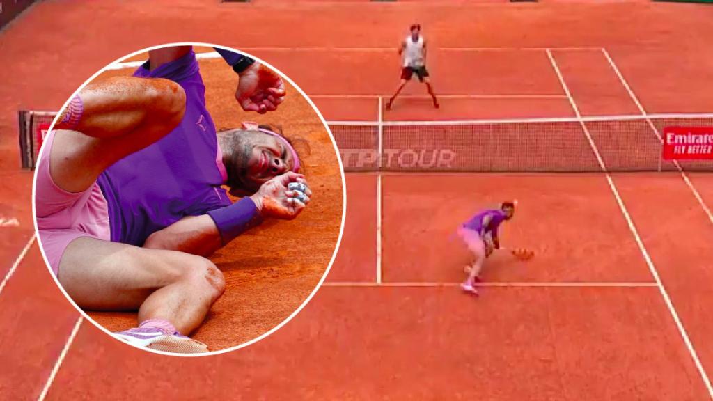 El punto de Rafa Nadal que levantó al público en Roma