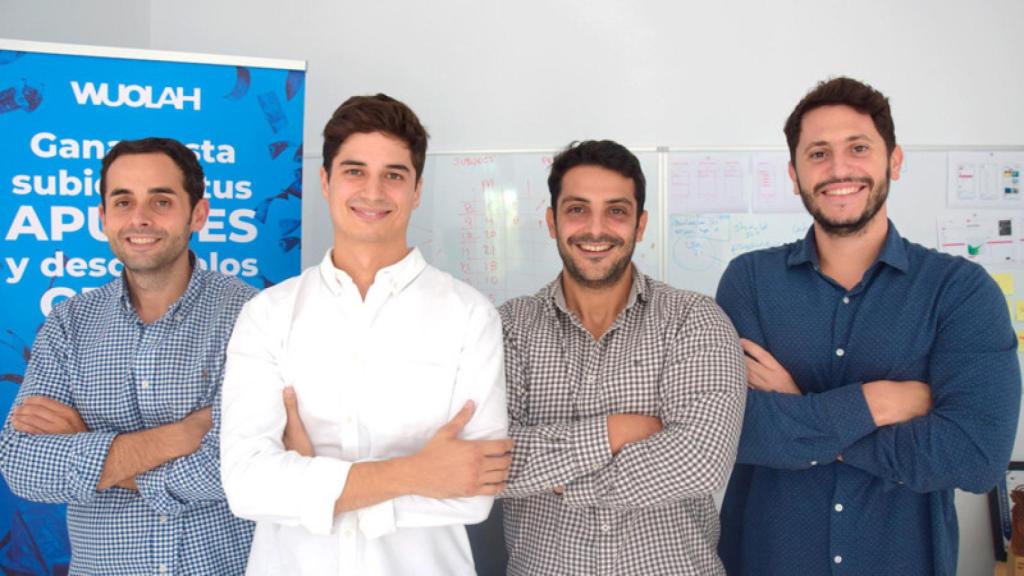 Francisco Martínez, Enrique Ruiz, Javier Ruiz y Jaime Quintero (Wuolah)