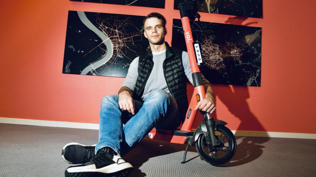 El CEO y fundador de VOI Technology, Fredrik Hjelm.