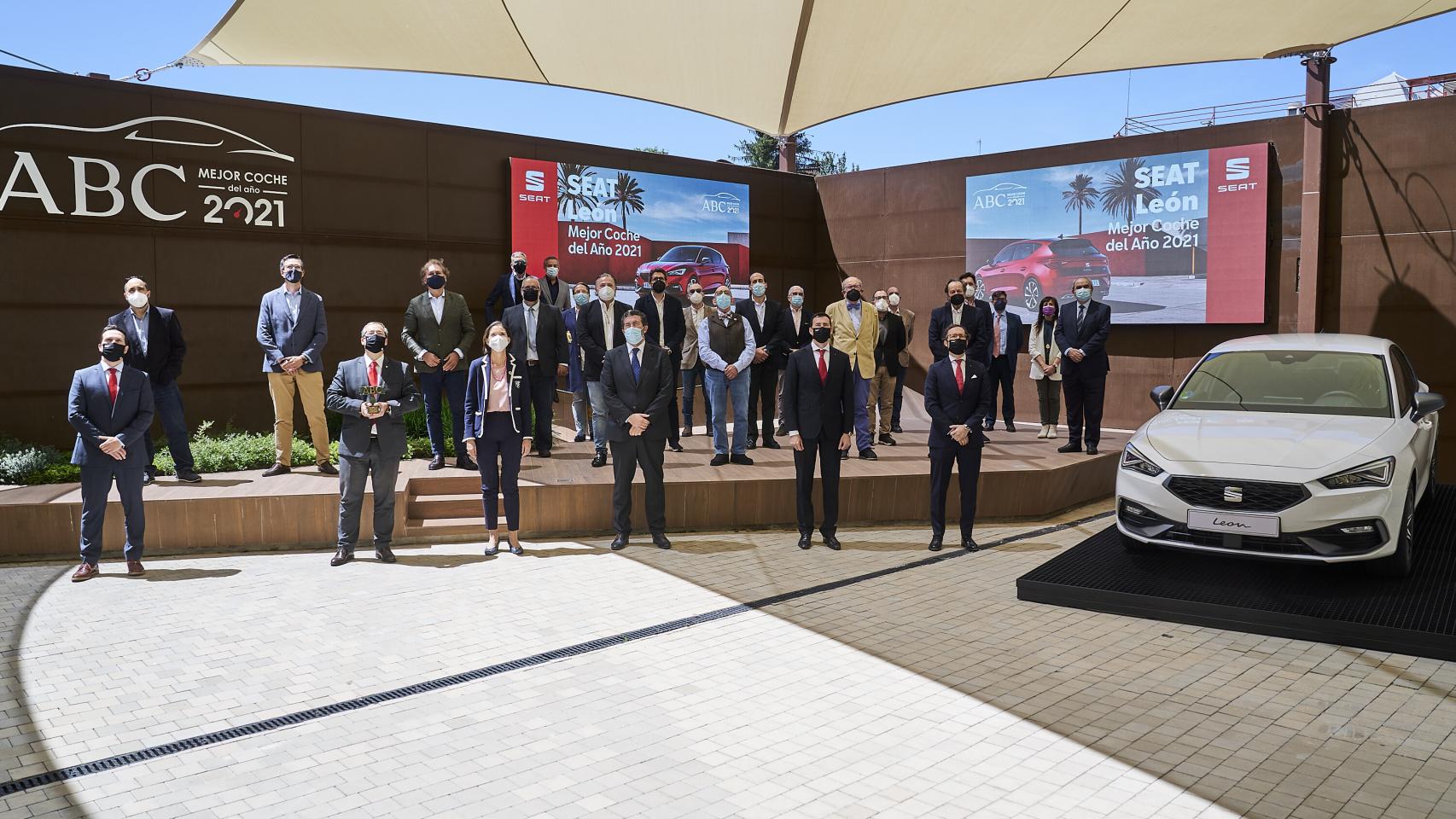 Así ha sido la entrega al Seat León como Mejor Coche del Año 2021