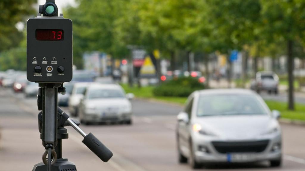 Imagen de archivo de un radar móvil