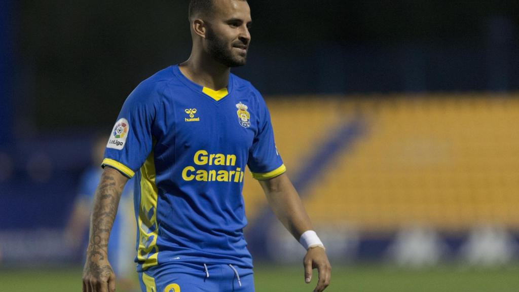Jesé Rodríguez, en un partido con Las Palmas