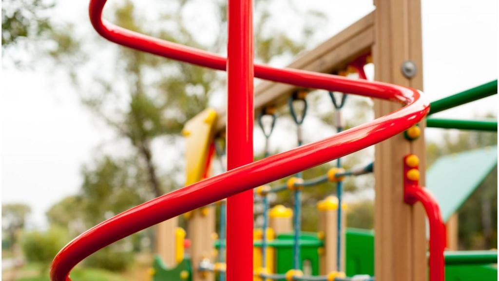 imagen de archivo de un parque infantil.