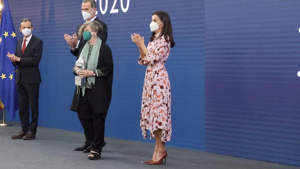 El vestido de Hugo Boss de la Reina.