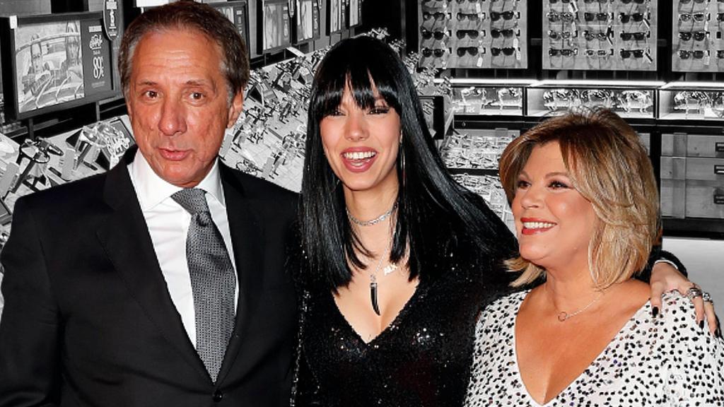 Alejandro Rubio y Terelu Campos junto a su hija, Alejandra.