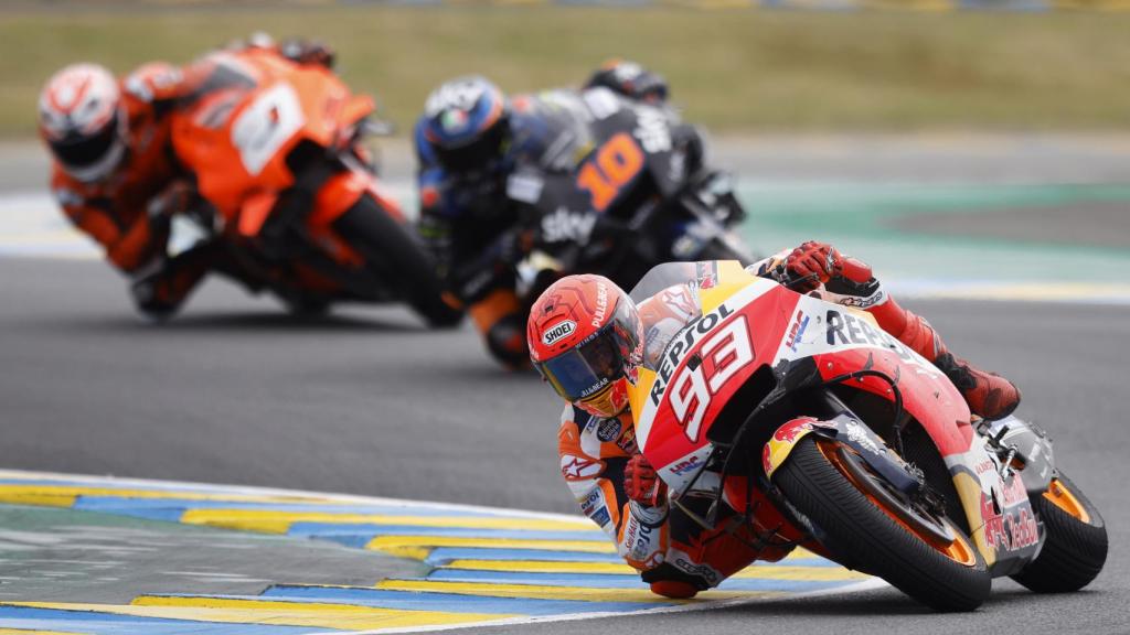 Marc Márquez en el Gran Premio de Francia