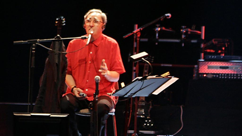 El cantante Franco Battiato.