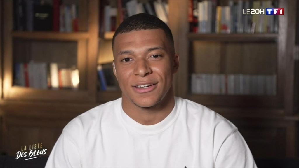 Kylian Mbappé, en su entrevista en TF1