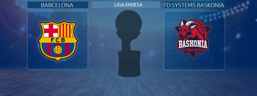 Barcelona - TD Systems Baskonia, partido de la Liga Endesa