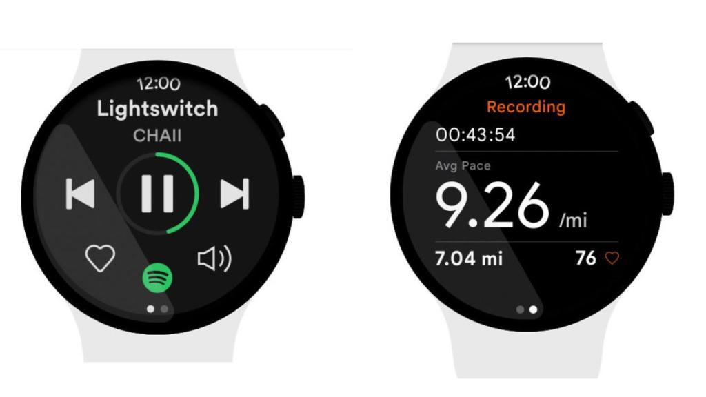 Spotify en Wear OS