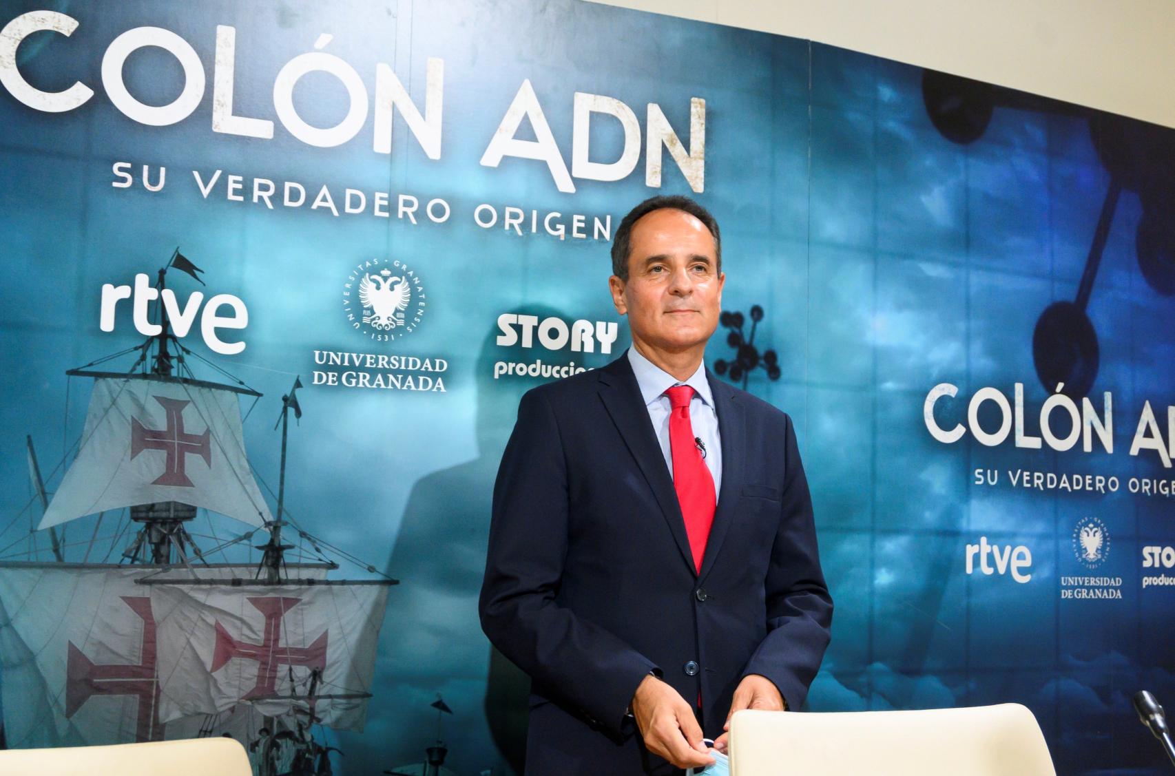 El forense José Antonio Lorente en la rueda de prensa de este miércoles.