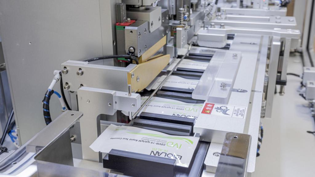 Sistemas de producción de Biolan Health, una de las empresas del cluster vasco.