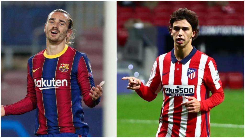 Griezmann y Joao Félix, en un collage