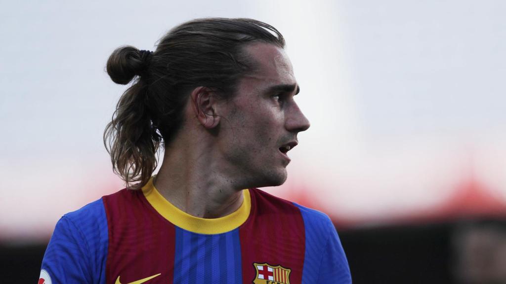Antoine Griezmann, durante un partido con el Barça