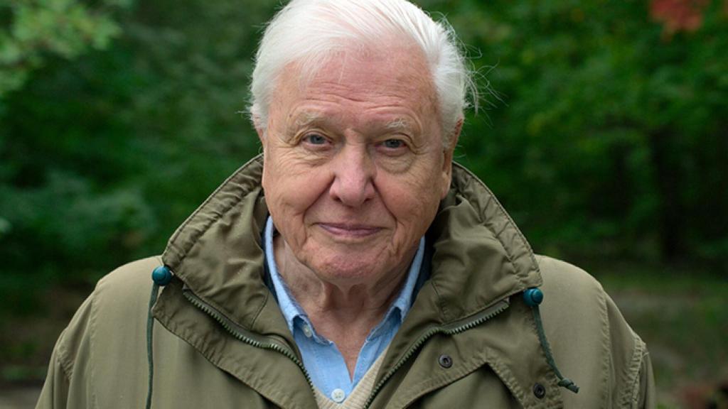 David Attenborough durante el rodaje del documental. Foto: Netflix