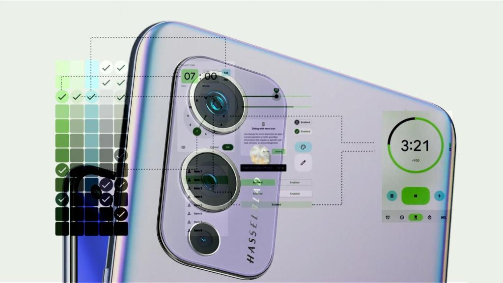 OnePlus 9 en Android 12 Beta
