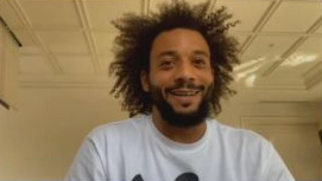 Marcelo, durante la Semana Blanca de la Escuela Universitaria Real Madrid Universidad Europea