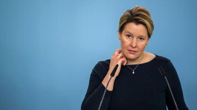 La hasta ahora ministra alemana de Familia, Franziska Giffey, en una imagen de archivo.
