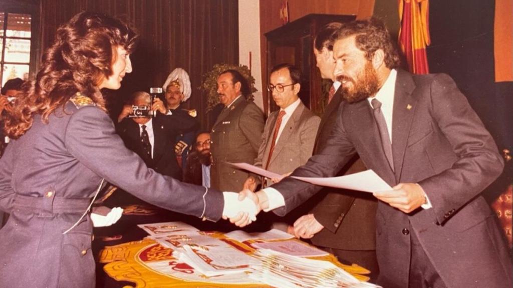 Alicia Rodríguez, una de las primeras policías locales de Sevilla.