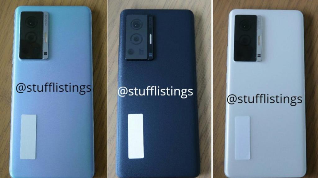 El Vivo X70 Pro se filtra: cuatro cámaras y colores muy sobrios