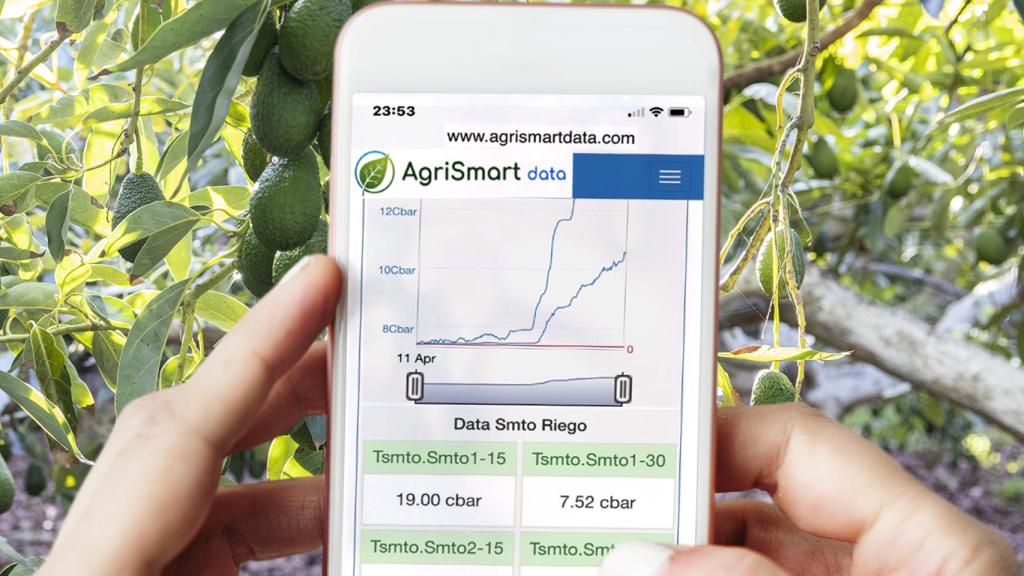 Control de riego por móvil.