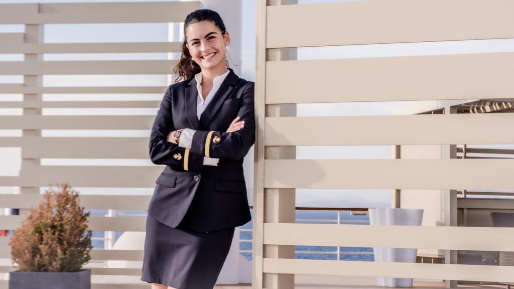 Aitana González, ingeniera naval.