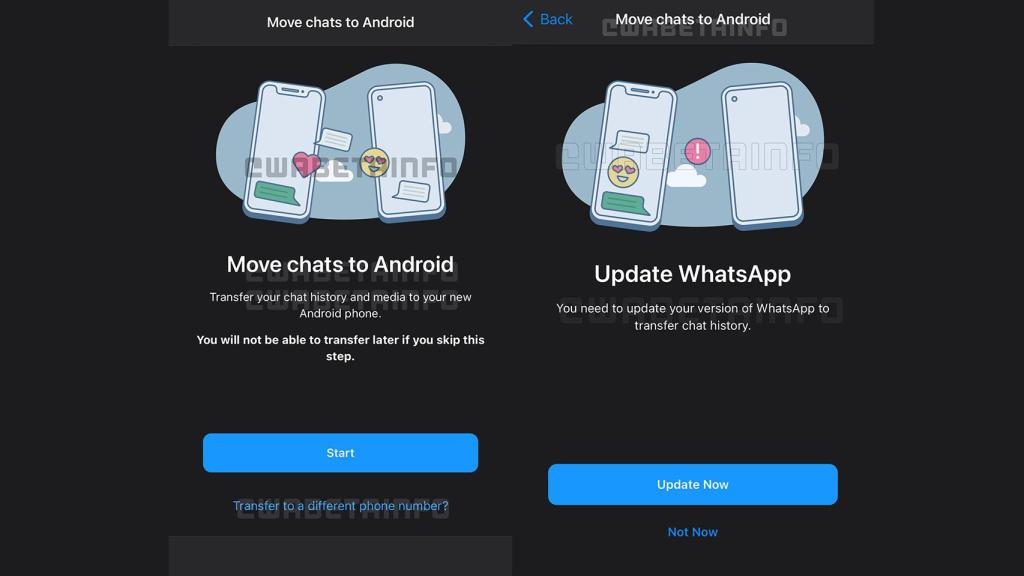 Migración de WhatsApp