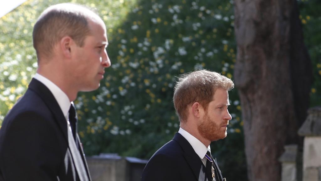 Los dos hijos de Diana de Gales en una foto de archivo.