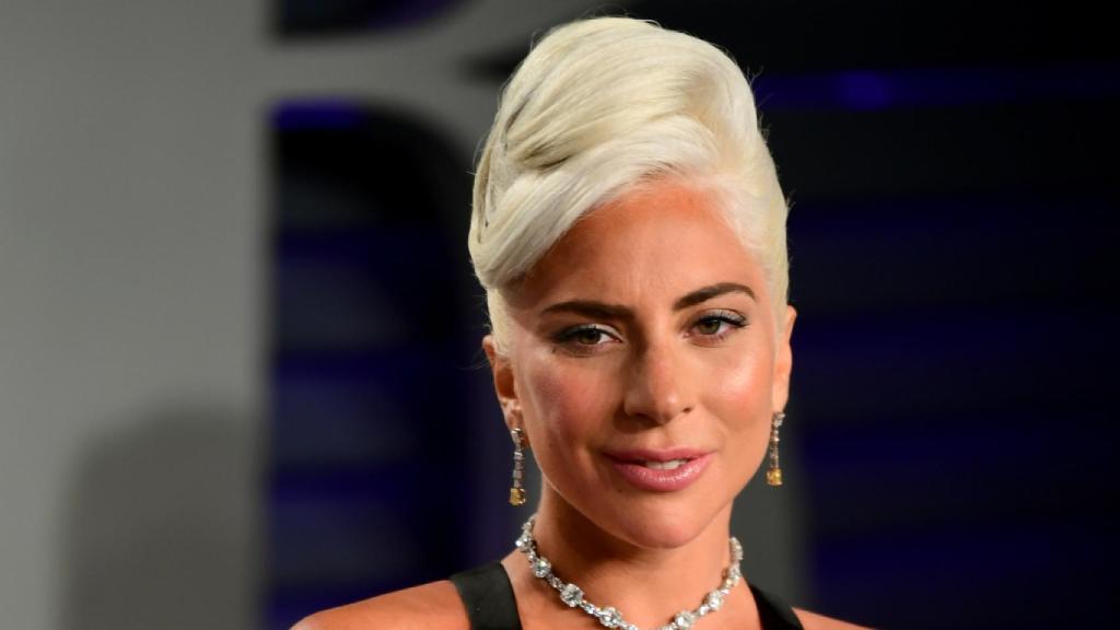 Lady Gaga, durante la fiesta de los premios Oscar 2019.