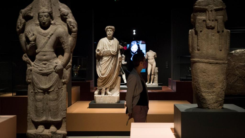 Piezas expuestas en la muestra 'La imagen humana. Arte, identidades y simbolismo'.