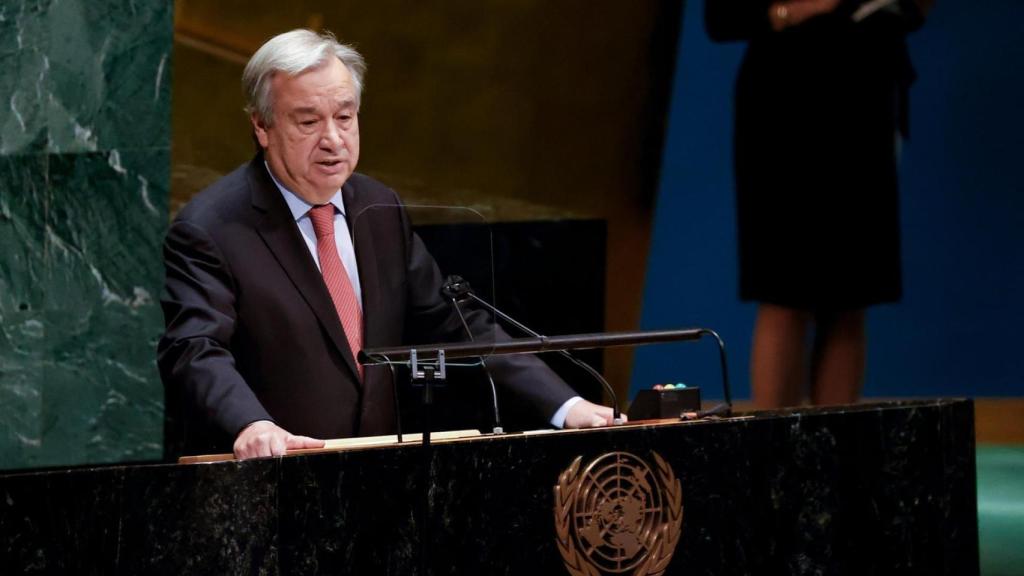 Antonio Guterres, secretario general de la ONU.
