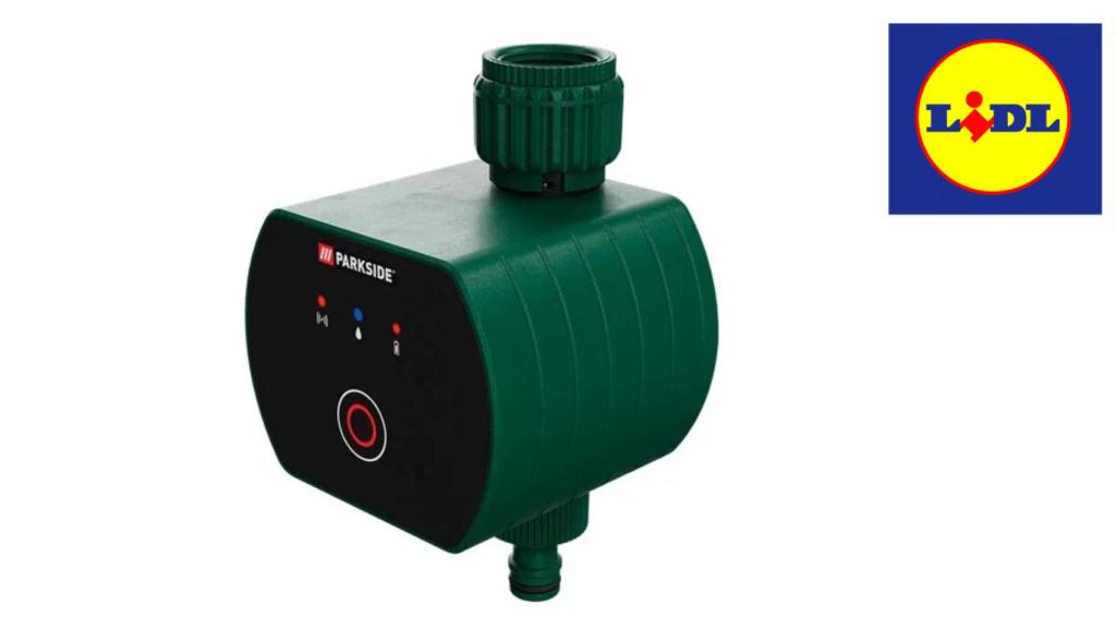 Así es el programador de riego inteligente de Lidl.