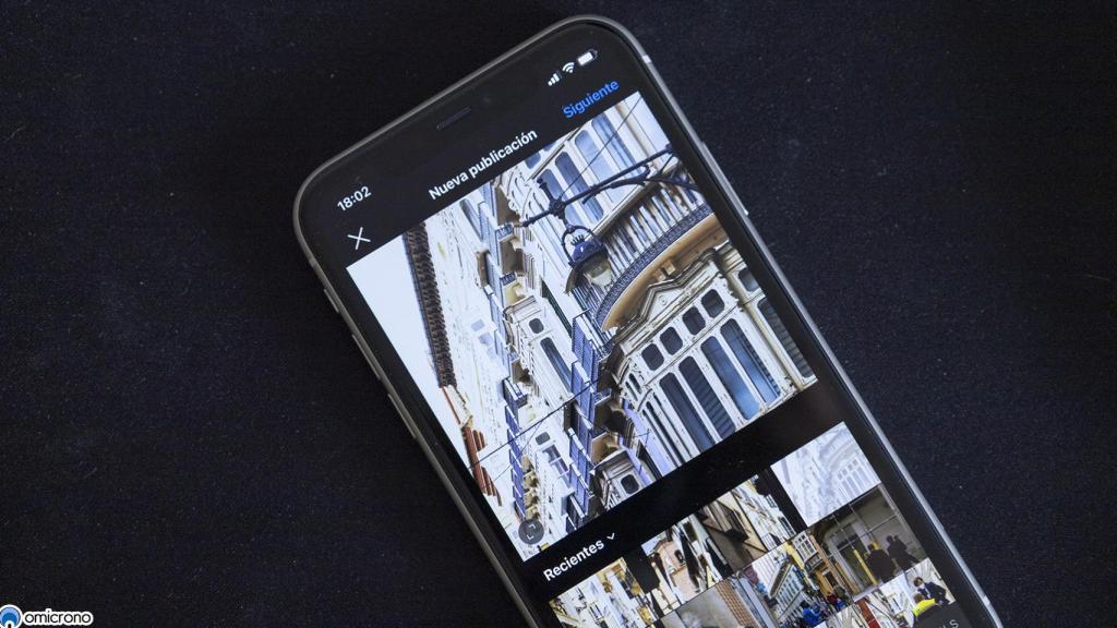 Instagram sin su botón multipost