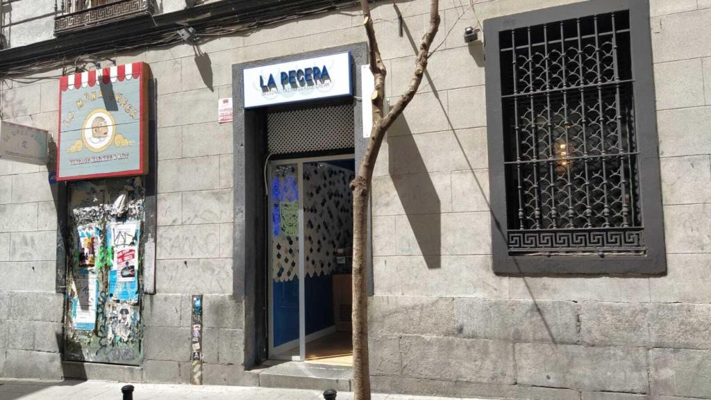 La heladería La Pecera, situada en el número 2 de la calle Velarde.