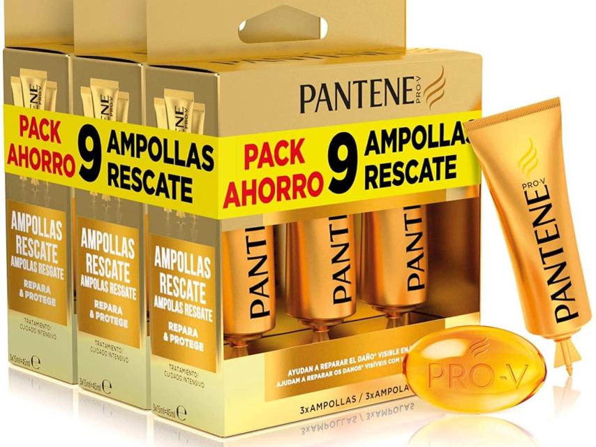 Ampollas rescate de Pantene.
