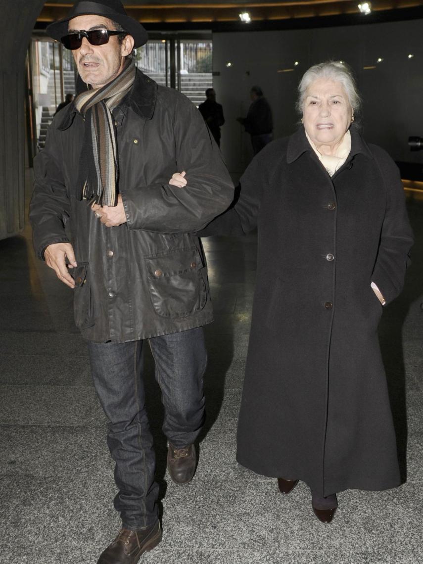 Micky Molina y Ángela Tejedor, en una imagen captada en 2012.