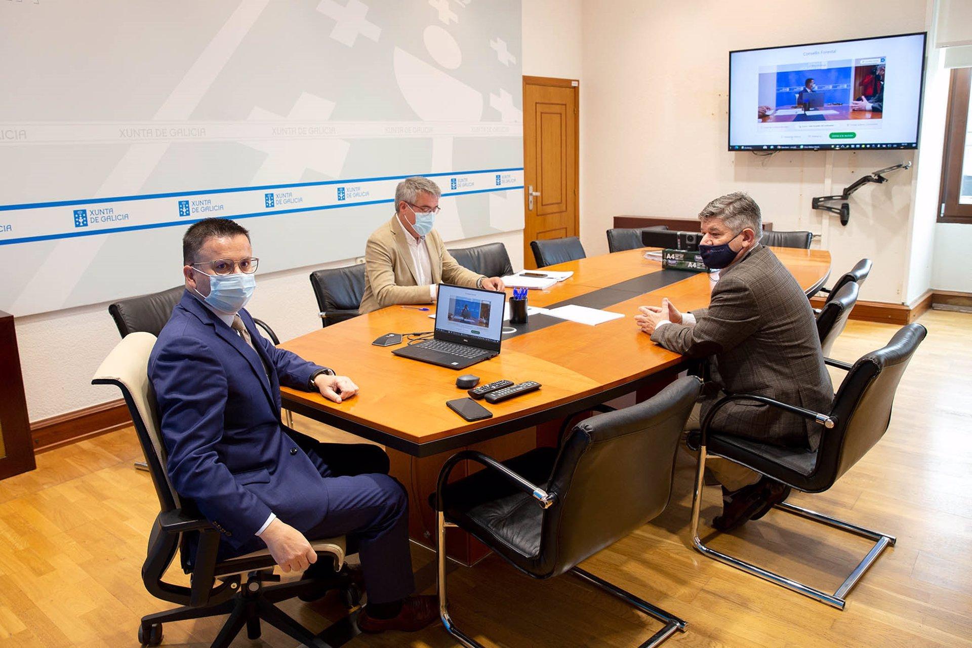 Reunión del Consello Forestal sobre el Pladiga (Xunta de Galicia).