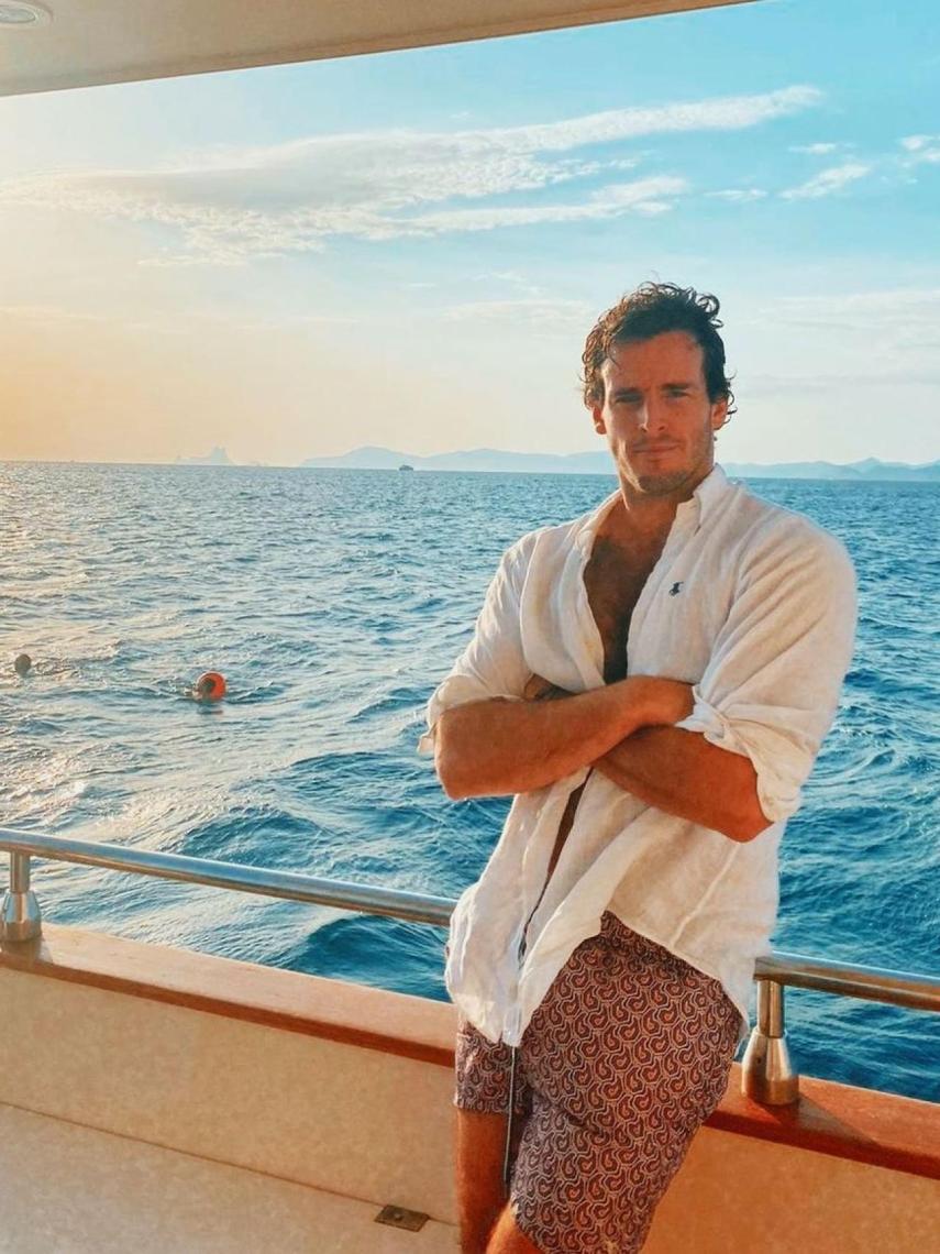 Íñigo Onieva adora los destinos con mar y, más aún, la isla de Ibiza.