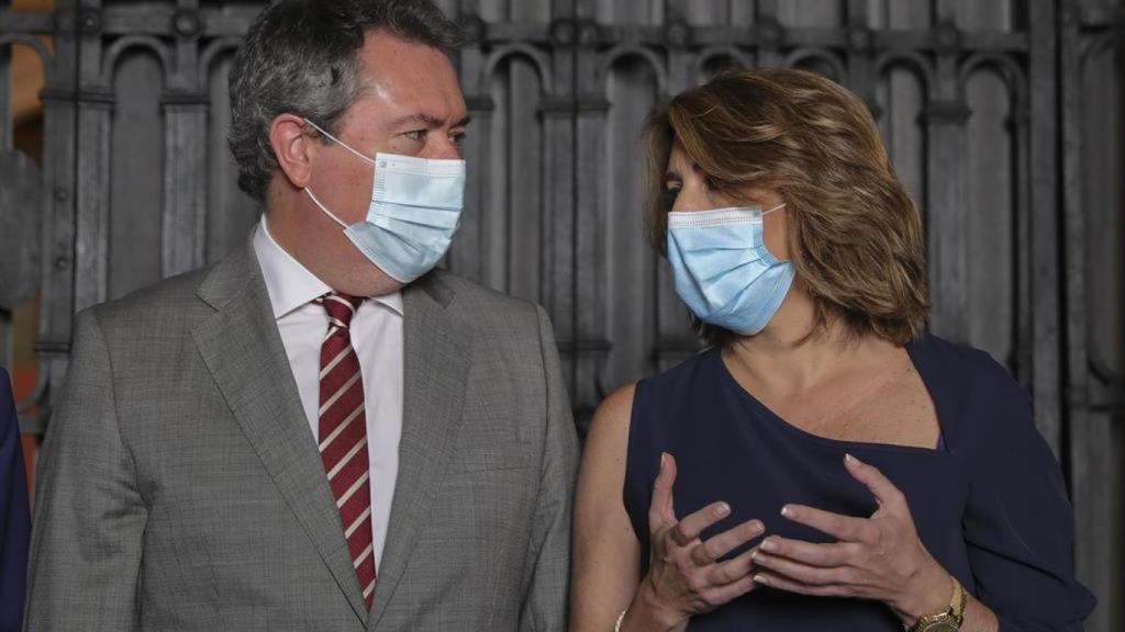 Juan Espadas y Susana Díaz