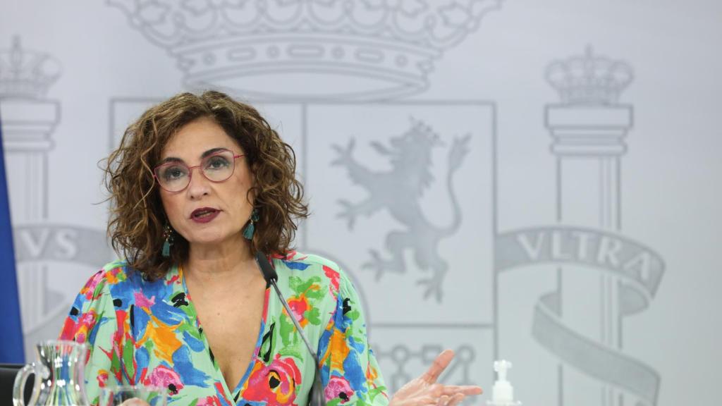 La ministra portavoz y ministra de Hacienda, María Jesús Montero.