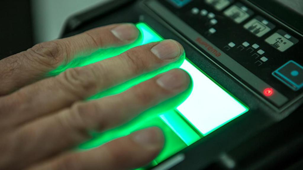 Un dispositivo Live Scan con características similares a las remitidas por el Frontex a la Policía española.