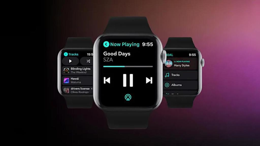Tidal en un Apple Watch.