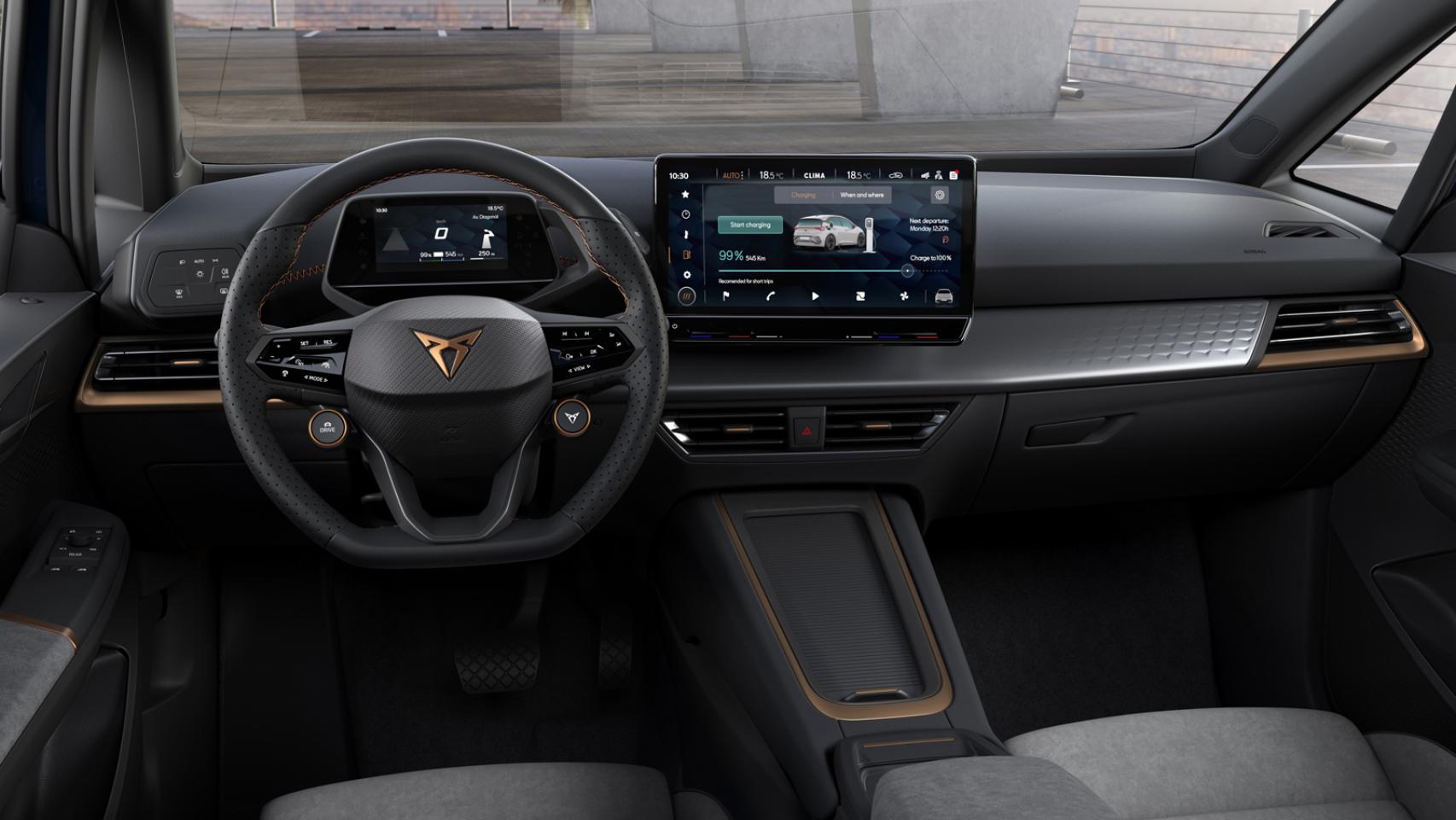 Cupra Born: todas las fotos del nuevo eléctrico de Seat, primo hermano del Volkswagen ID.3