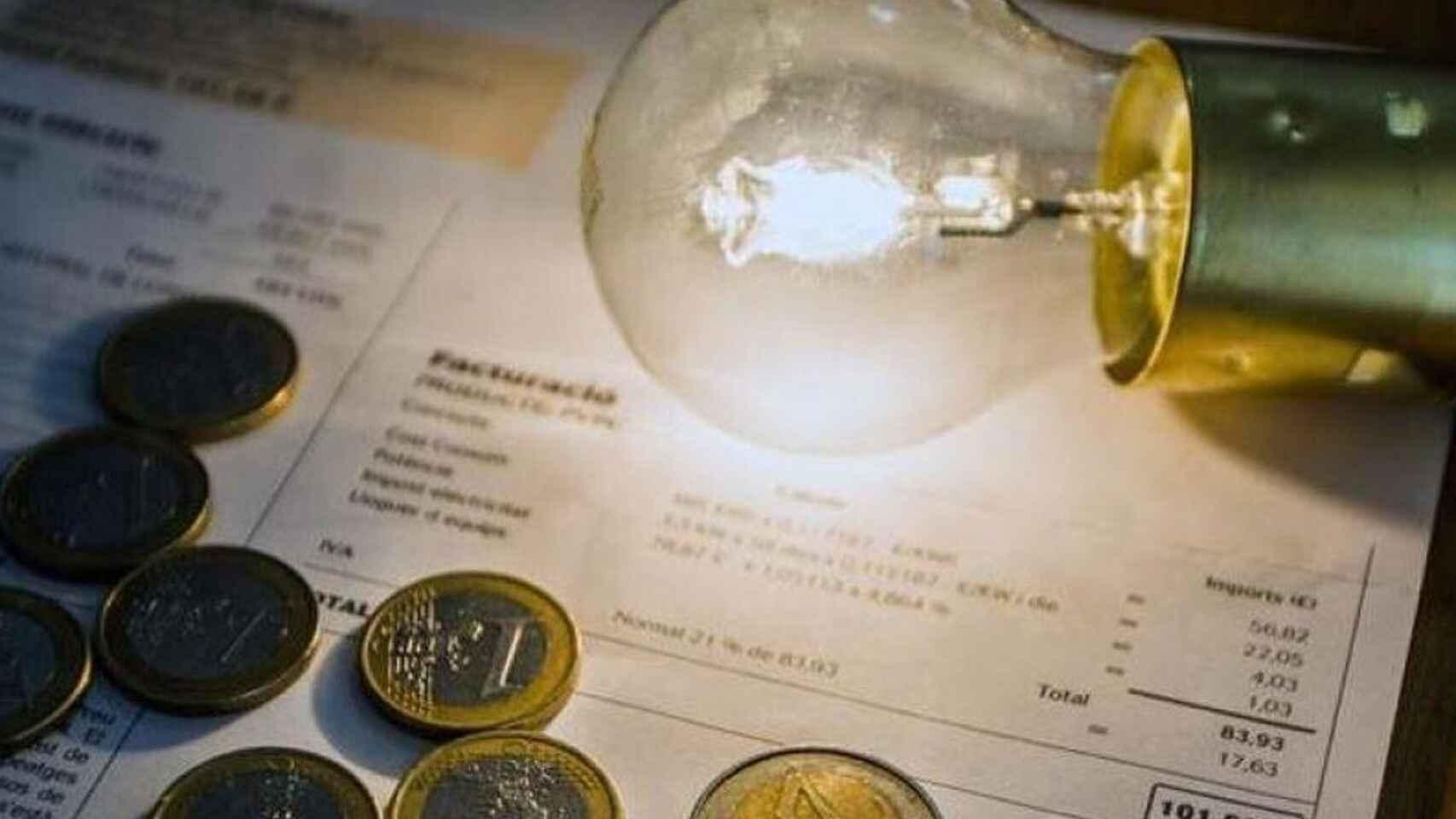 Factura de la luz.
