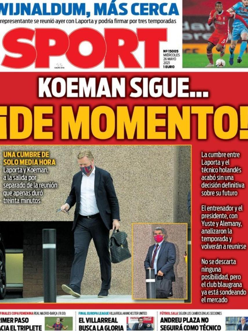 Portada SPORT